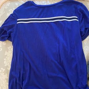 blue t shirt from Charlotte Russe